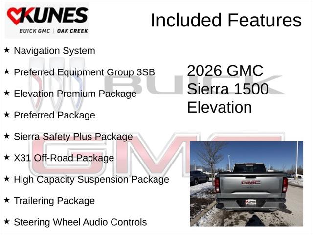2026 GMC Sierra 1500 Elevation