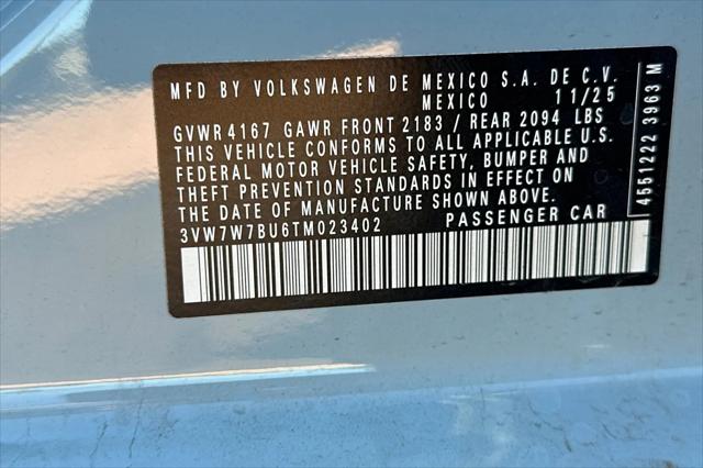 2026 Volkswagen Jetta SE