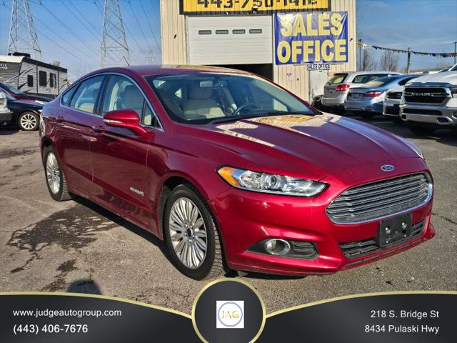 2015 Ford Fusion Hybrid SE