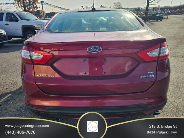 2015 Ford Fusion Hybrid SE