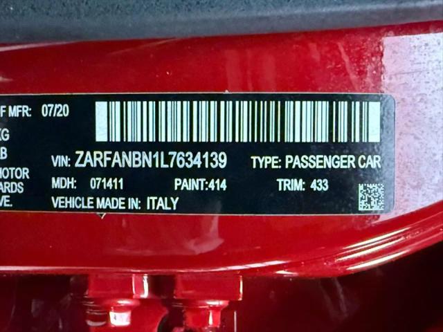 2020 Alfa Romeo Giulia Ti AWD