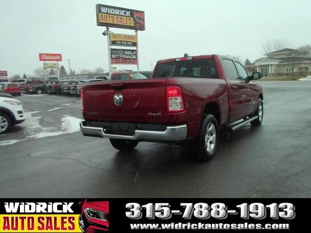 2022 Ram 1500 Big Horn Crew Cab 4x4 6'4" Box