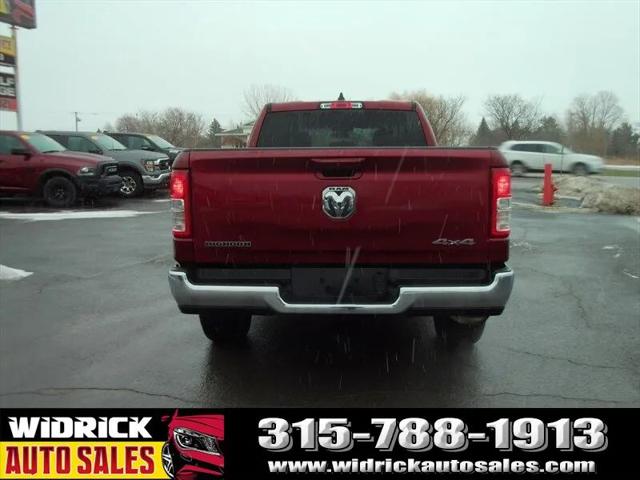 2022 Ram 1500 Big Horn Crew Cab 4x4 6'4" Box