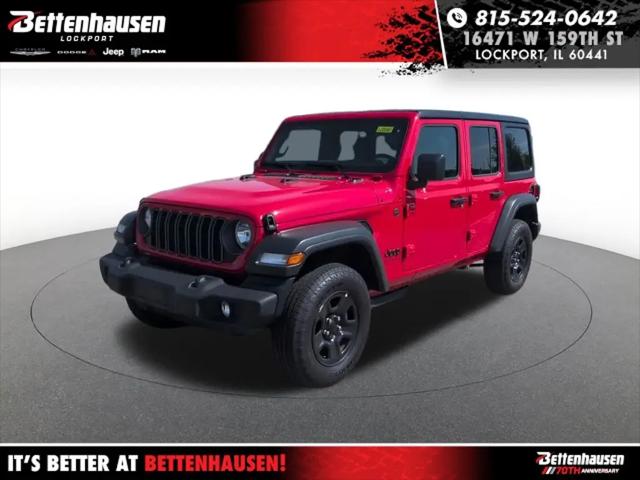 2026 Jeep Wrangler 4-Door Sport S 4x4 for sale in Lockport, IL
