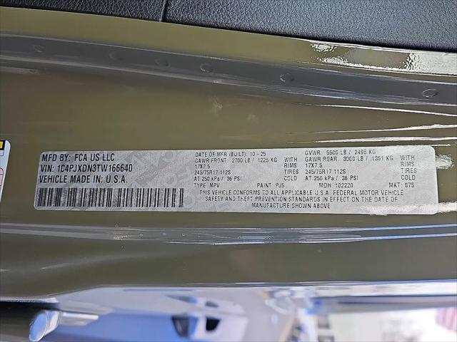 2026 Jeep Wrangler Sport