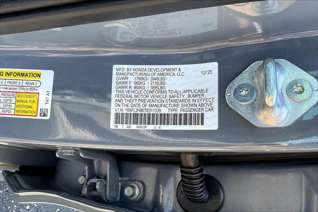 2026 Honda Civic Sport