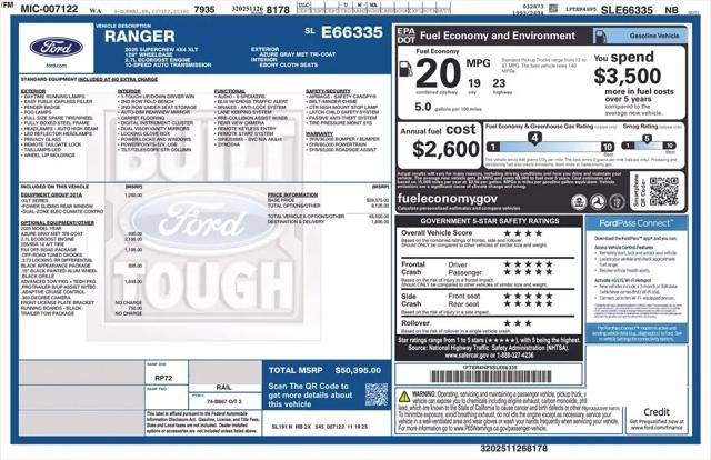 2025 Ford Ranger XLT