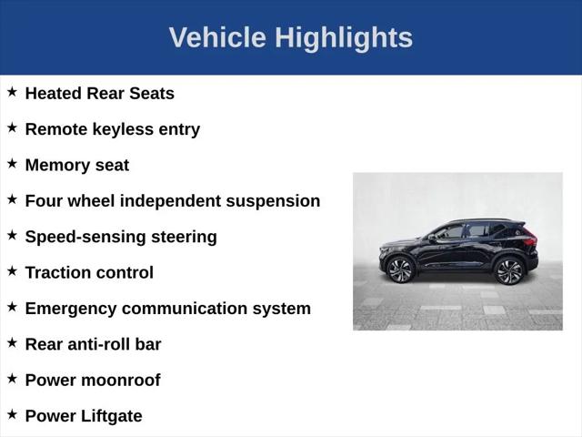 2026 Volvo XC40 Plus, B5 AWD Gas (mild hybrid), Dark