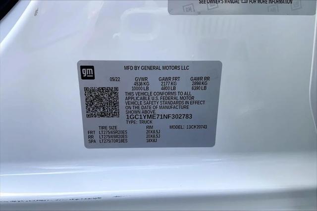 2022 Chevrolet Silverado 2500HD 4WD Crew Cab Standard Bed Custom