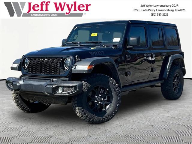 2026 Jeep Wrangler 4-Door Willys 4x4 for sale in Lawrenceburg, IN