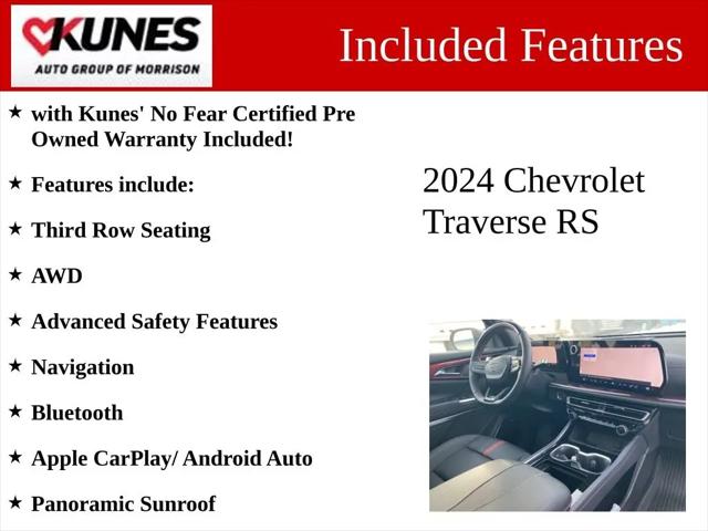 2024 Chevrolet Traverse RS