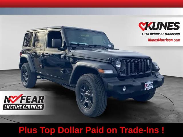 2026 Jeep Wrangler 4-Door Sport S 4x4 for sale in Morrison, IL