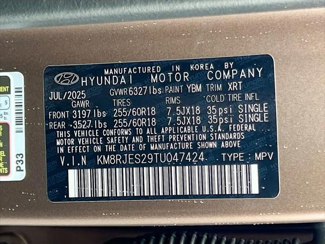 2026 Hyundai Palisade XRT Pro