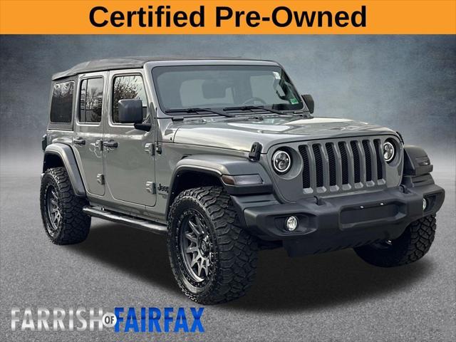 2021 Jeep Wrangler Unlimited Sport S 4x4