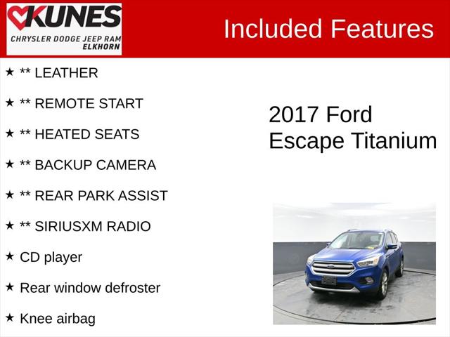 2017 Ford Escape Titanium