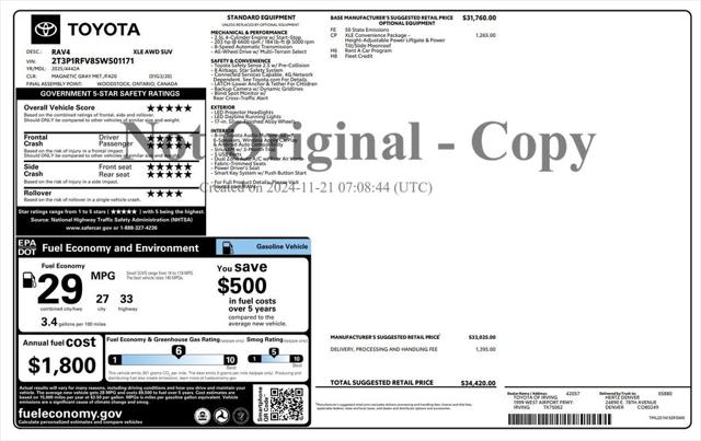 2025 Toyota RAV4 XLE