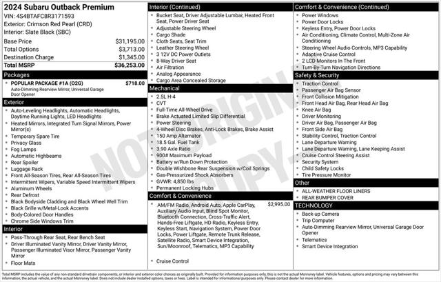 2024 Subaru Outback Premium
