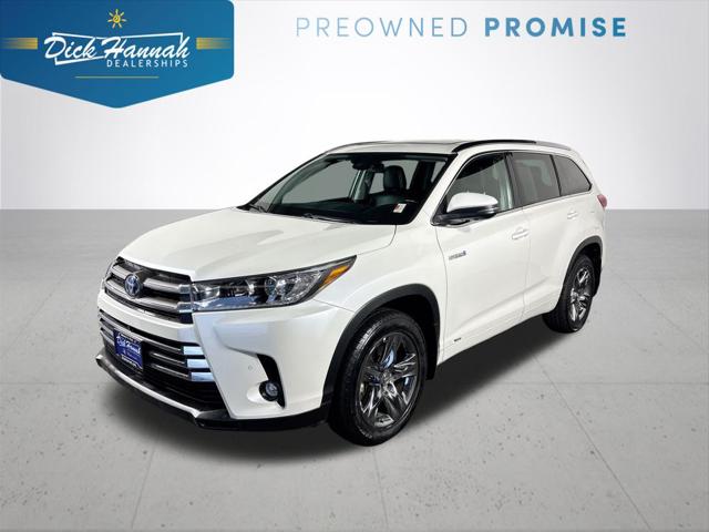 2019 Toyota Highlander Hybrid Limited Platinum