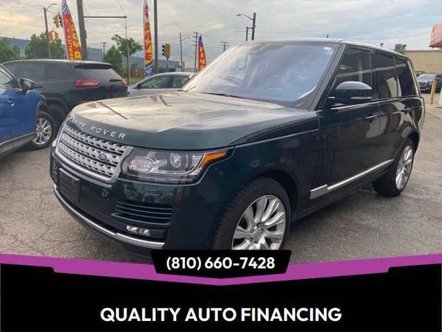 2016 Land Rover Range Rover 5.0L V8 Supercharged for sale in Lapeer, MI