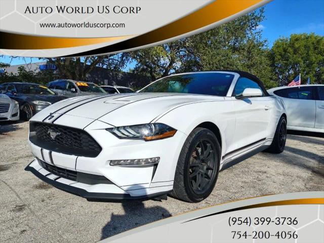 2022 Ford Mustang EcoBoost Premium Convertible for sale in Plantation, FL