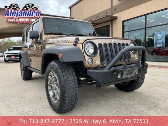 2015 Jeep Wrangler Unlimited Rubicon for sale in Houston, TX