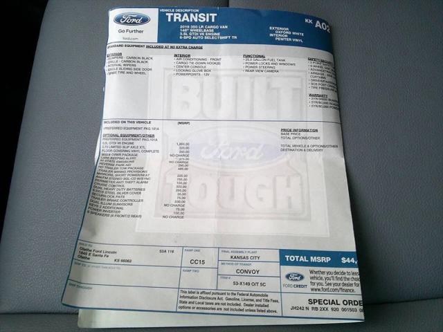 2019 Ford Transit 350