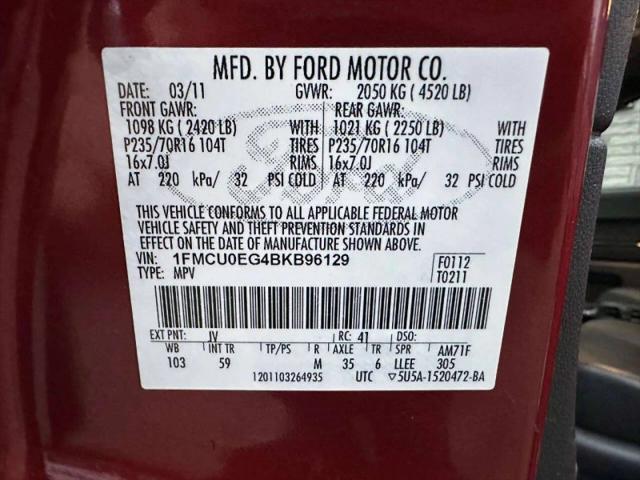 2011 Ford Escape Limited