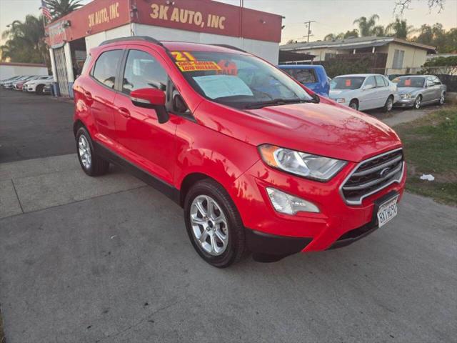 2021 Ford EcoSport SE for sale in Escondido, CA