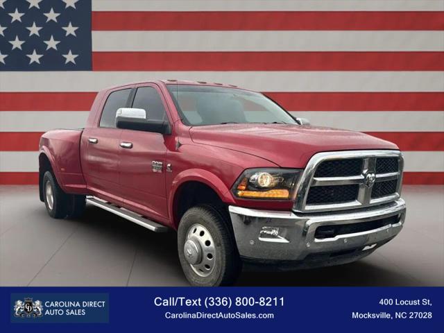 2018 Ram 3500 Laramie Mega Cab 4x4 6'4" Box