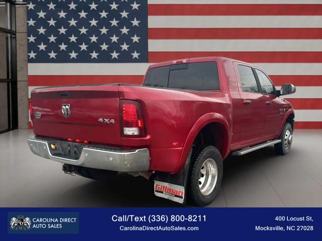 2018 Ram 3500 Laramie Mega Cab 4x4 6'4" Box