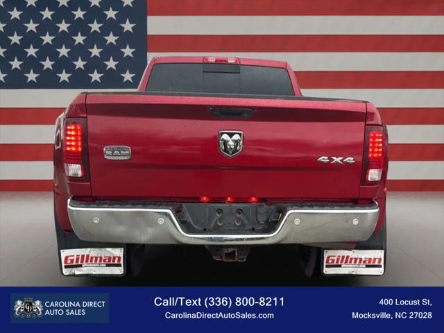 2018 Ram 3500 Laramie Mega Cab 4x4 6'4" Box