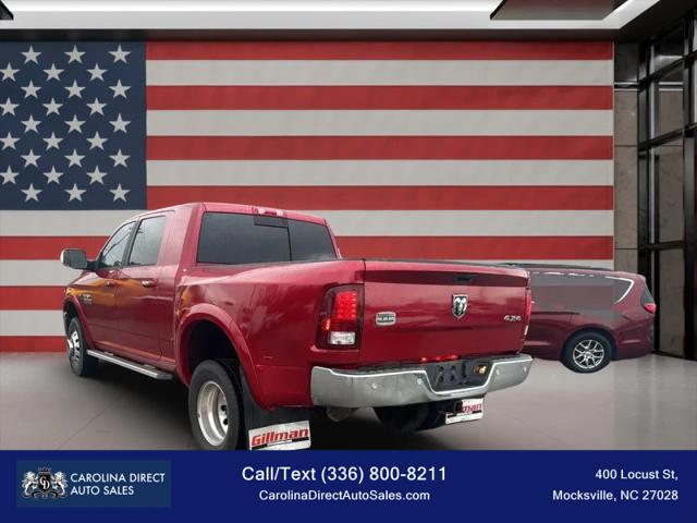 2018 Ram 3500 Laramie Mega Cab 4x4 6'4" Box