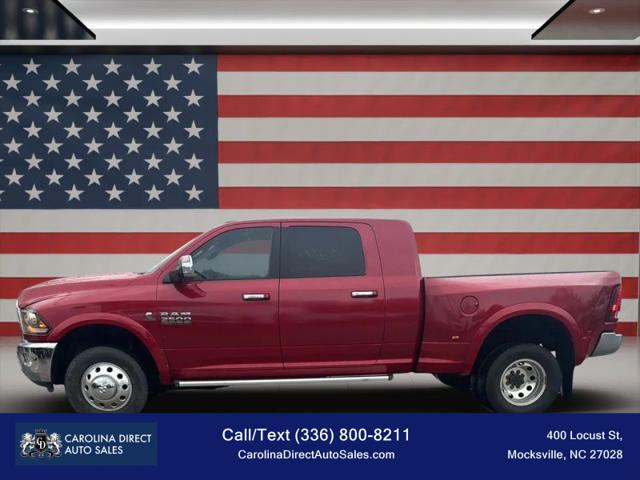 2018 Ram 3500 Laramie Mega Cab 4x4 6'4" Box
