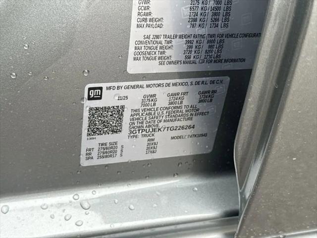2026 GMC Sierra 1500 Crew Cab, Short Bed, Elevation, 4WD