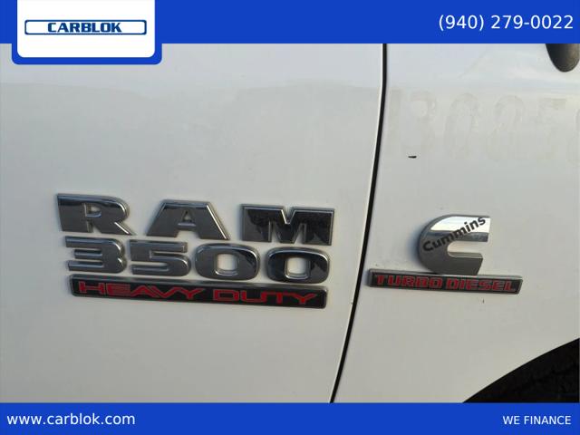 2017 Ram 3500 Tradesman Crew Cab 4x4 8' Box