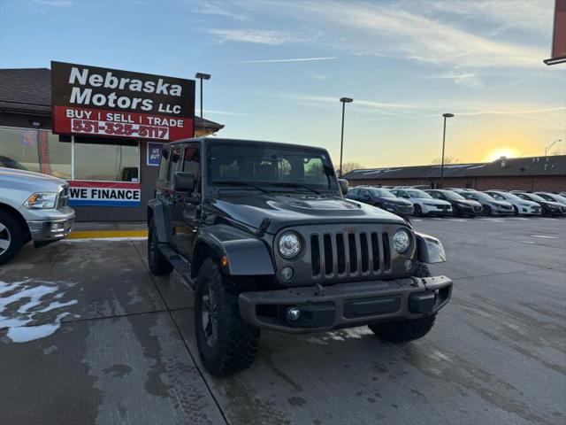 2017 Jeep Wrangler Unlimited 75th Anniversary Edition 4x4 for sale in Fremont, NE