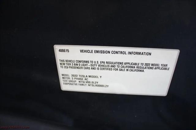 2022 Tesla Model Y Performance Dual Motor All-Wheel Drive