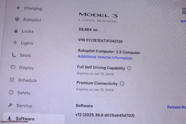 2018 Tesla Model 3 Long Range