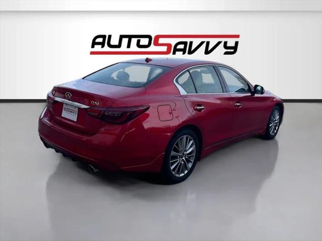2023 INFINITI Q50 LUXE AWD