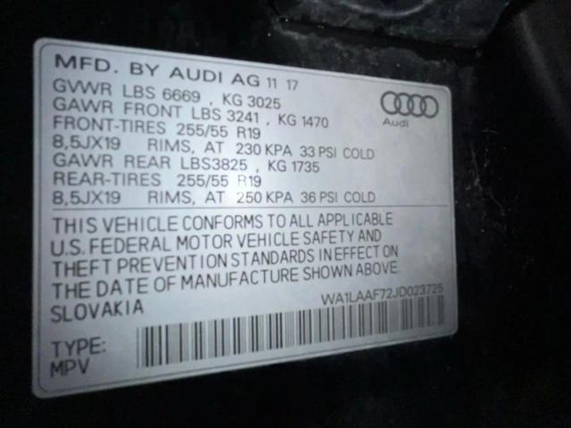 2018 Audi Q7 3.0T Premium