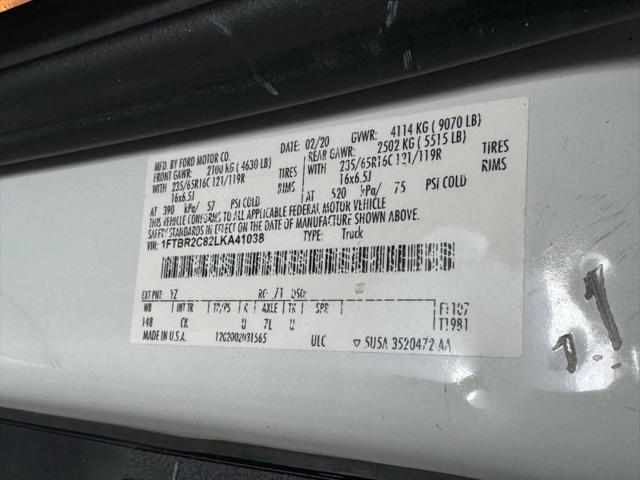 2020 Ford Transit Cargo Van Medium Roof w/LWB
