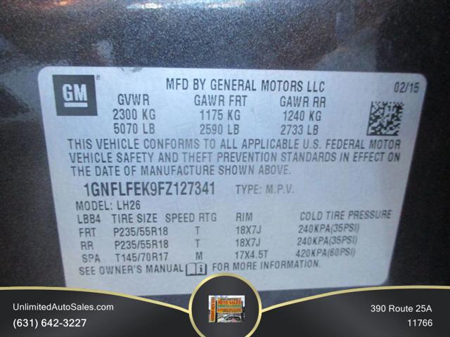2015 Chevrolet Equinox 1LT