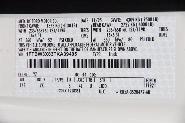 2026 Ford Transit Cargo Van Base
