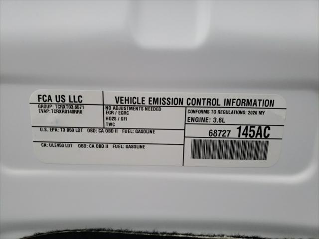 2026 Chrysler Pacifica Select AWD