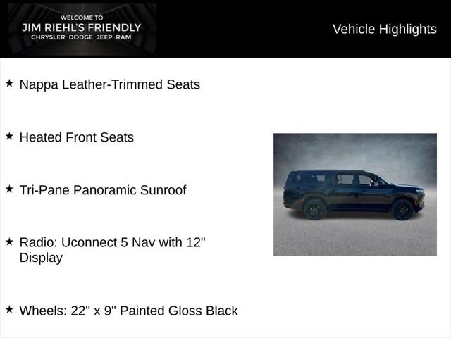 2026 Wagoneer Grand Wagoneer GRAND WAGONEER L LIMITED RESERVE 4X4