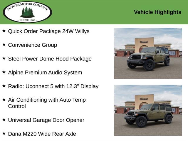 2026 Jeep Wrangler 4-Door Willys 4x4