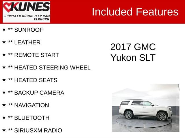 2017 GMC Yukon SLT