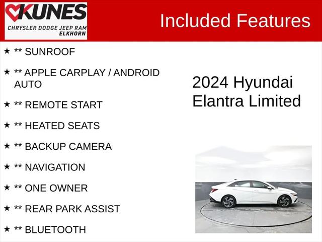 2024 Hyundai Elantra Limited