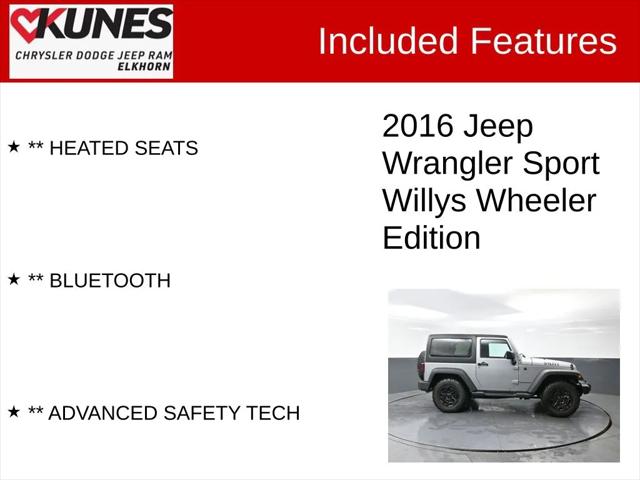 2016 Jeep Wrangler Willys Wheeler