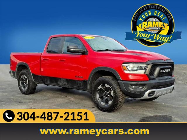 2020 RAM 1500 Rebel Quad Cab 4x4 64 Box